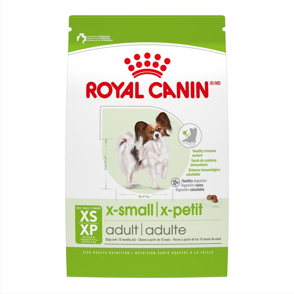 ROYAL CANIN Size Health Nutrition Adult X-Small Dry Dog Food, 14