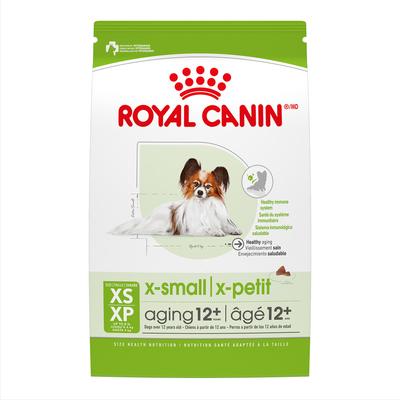 Show full view: Royal Canin Size Health Nutrition X-Small Aging 12+ Dry Dog Food, 2.5-lb bag slide 1 of 13