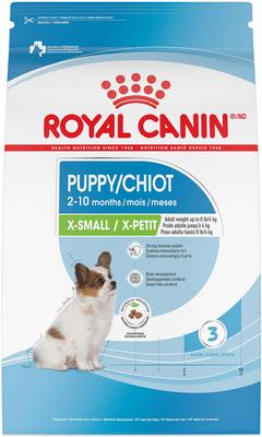 Show full view: Royal Canin Size Health Nutrition Puppy X-Small Dry Dog Food, 14-lb bag slide 8 of 12