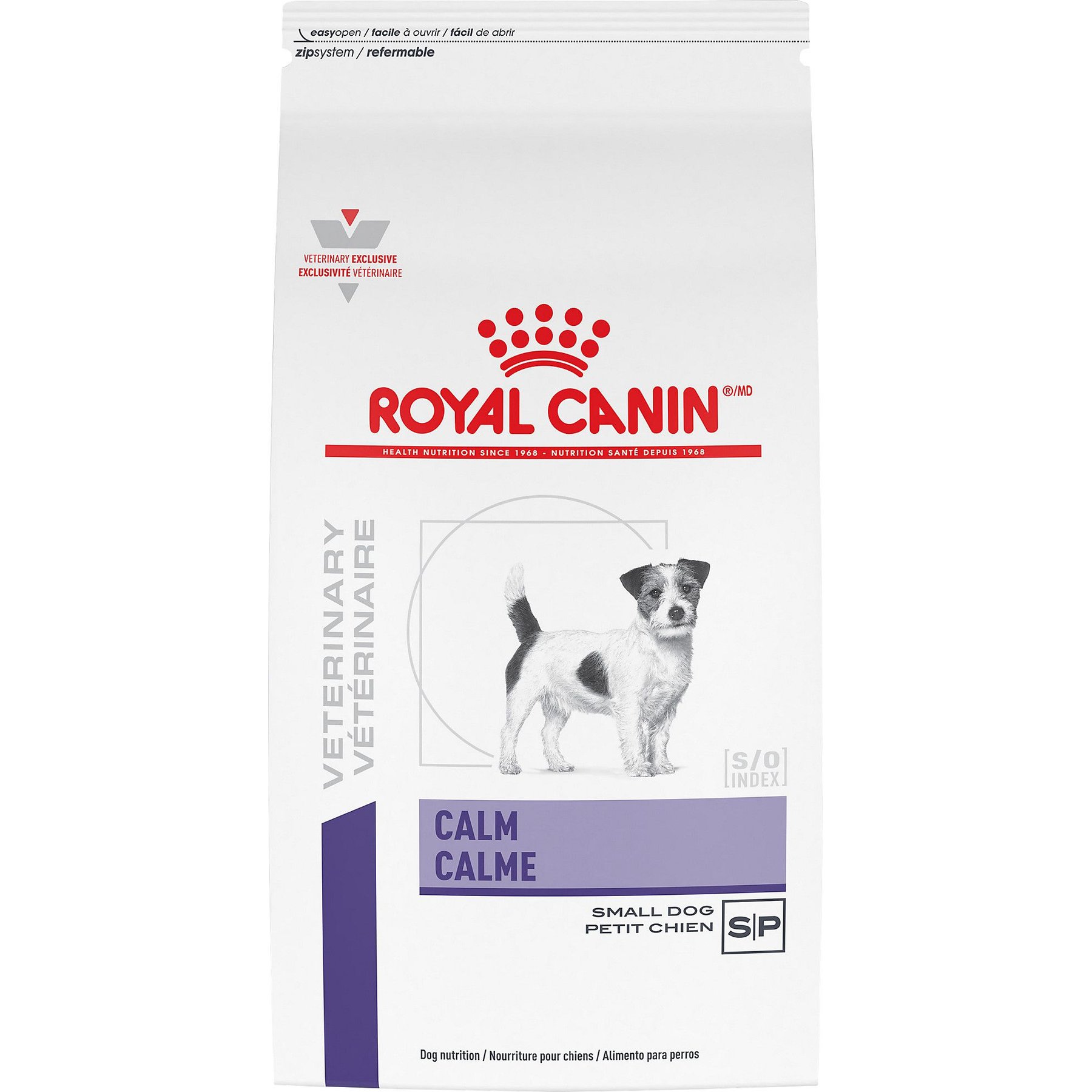 Royal Canin Calm Formula Veterinary Diet Dry Dog Food 4.4-lb