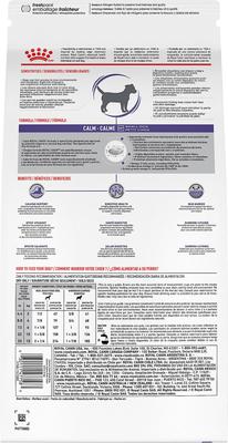 Show full view: Royal Canin Veterinary Diet Adult Calm Small Breed Dry Dog Food, 8.8-lb bag slide 3 of 11