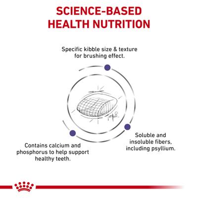 Show full view: Royal Canin Veterinary Diet Adult Dental Dry Cat Food, 1.3-lb bag slide 4 of 12