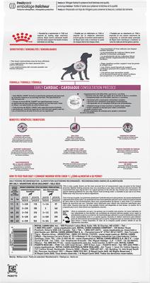 Show full view: Royal Canin Veterinary Diet Adult Early Cardiac Dry Dog Food, 17.6-lb bag slide 3 of 11
