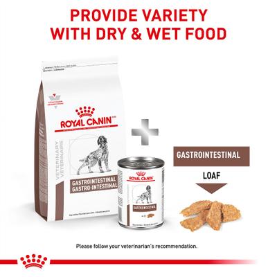 Show full view: Royal Canin Veterinary Diet Adult Gastrointestinal Dry Dog Food, 22-lb bag slide 7 of 13
