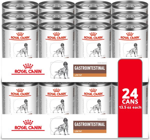 Royal Canin Veterinary Diet Adult Gastrointestinal Low Fat Loaf Canned Dog Food