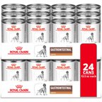 Royal Canin Veterinary Diet Adult Gastrointestinal Low Fat Loaf Canned Dog Food, 13.5-oz can, case of 24