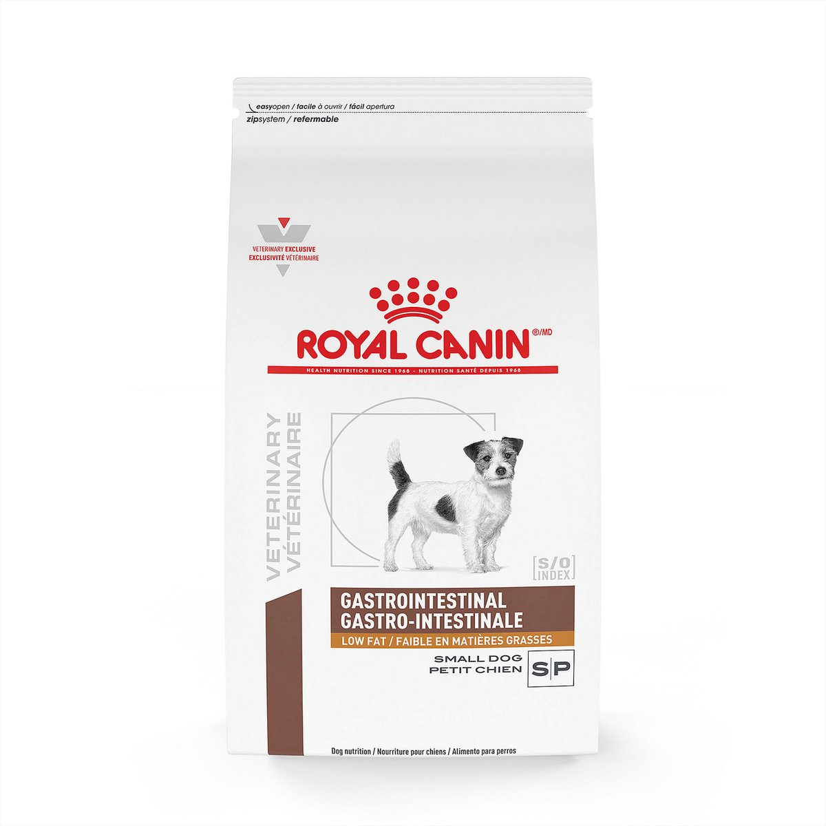 Royal Canin Veterinary Diet Adult Gastrointestinal Low Fat Small Breed Dry Dog Food, 3.3-lb bag