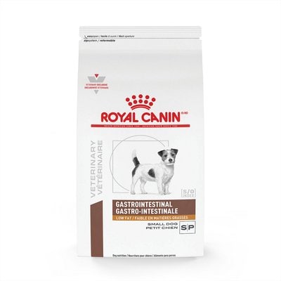 Royal Canin Veterinary Diet Royal Canin Veterinary Diet Adult Gastrointestinal Low Fat Small Breed Dry Dog Food, 3.3-lb bag