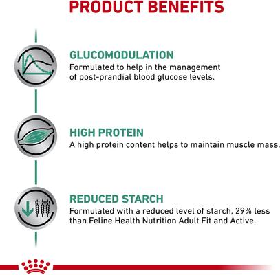 Show full view: Royal Canin Veterinary Diet Adult Glycobalance Dry Cat Food, 4.4-lb bag slide 6 of 11