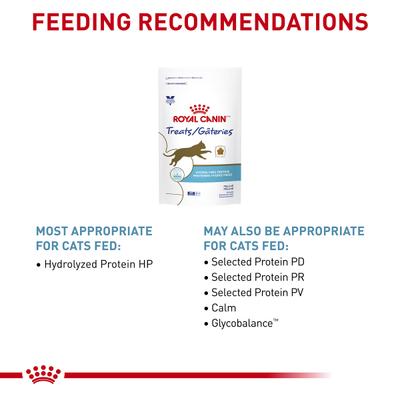 Show full view: Royal Canin Veterinary Diet Adult Hydrolyzed Protein Cat Treats, 7.7-oz bag slide 7 of 11