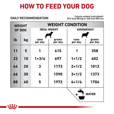 Show full view: Royal Canin Veterinary Diet Adult Hydrolyzed Protein Loaf Wet Dog Food, 13.7-oz can, 12 count slide 7 of 12