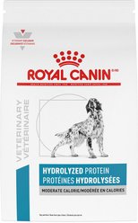 Royal Canin Veterinary Diet Adult Hydrolyzed Protein Moderate Calorie Dry Dog Food, 24.2-lb bag