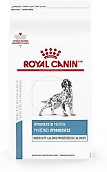 Royal Canin Veterinary Diet Adult Hydrolyzed Protein Moderate Calorie Dry Dog Food, 7.7-lb bag