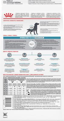 Show full view: Royal Canin Veterinary Diet Adult Hydrolyzed Protein Moderate Calorie Dry Dog Food, 7.7-lb bag slide 3 of 10
