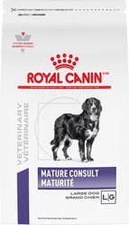 Royal Canin Veterinary Diet Mature Consult Large Breed Adult Dry Dog Food, 28.6-lb bag