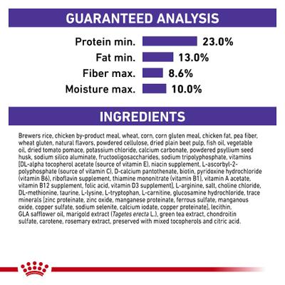 Show full view: Royal Canin Veterinary Diet Mature Consult Large Breed Adult Dry Dog Food, 28.6-lb bag slide 8 of 12