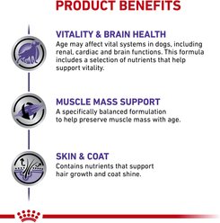 Royal Canin Veterinary Diet Adult Mature Consult Loaf in Sauce Canned Dog Food, 13.5-oz, case of 24 slide 2 of 9