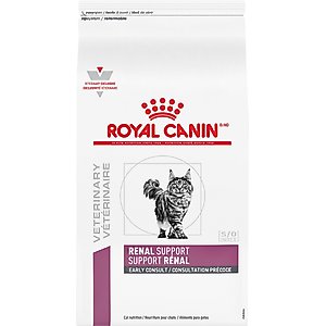 Royal Canin Veterinary Diet Adult Renal Support Early Consult Dry Cat Food, 4.4-lb bag