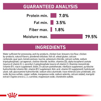 Show full view: Royal Canin Veterinary Diet Adult Renal Support Early Consult Loaf in Sauce Canned Cat Food, 3-oz, case of 24 slide 6 of 12