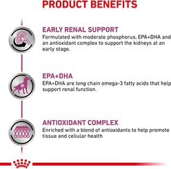 Royal Canin Veterinary Diet Adult Renal Support Early Consult Loaf in Sauce Canned Dog Food, 5.2-oz, case of 24 slide 2 of 9