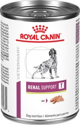 Royal Canin Veterinary Diet Adult Renal Support T Loaf Canned Dog Food, 13.5-oz, case of 24
