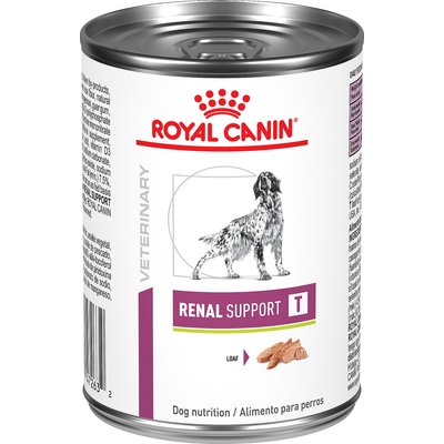 Royal Canin Veterinary Diet Royal Canin Veterinary Diet Adult Renal Support T Loaf Canned Dog Food, 13.5-oz can, case of 24