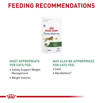 Show full view: Royal Canin Veterinary Diet Adult Satiety Cat Treats, 7.7-oz bag slide 7 of 11
