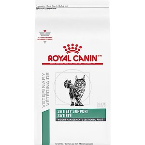 Royal Canin Veterinary Diet Adult Satiety Support Weight Management Dry Cat Food, 18.7-lb bag