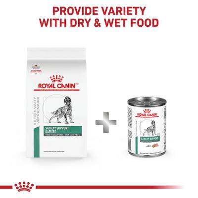 Show full view: Royal Canin Veterinary Diet Adult Satiety Support Weight Management Dry Dog Food, 26.4-lb bag slide 7 of 12