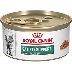 Royal Canin Veterinary Diet Adult Satiety Support Weight Management Thin Slices in Gravy Canned Cat Food, 3-oz, case of 24