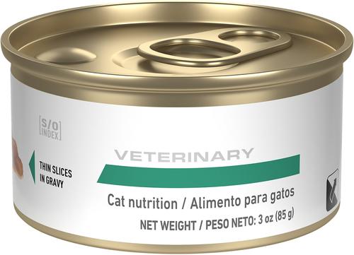 Show full view: Royal Canin Veterinary Diet Adult Satiety Support Weight Management Thin Slices in Gravy Canned Cat Food, 3-oz, case of 24 slide 3 of 12