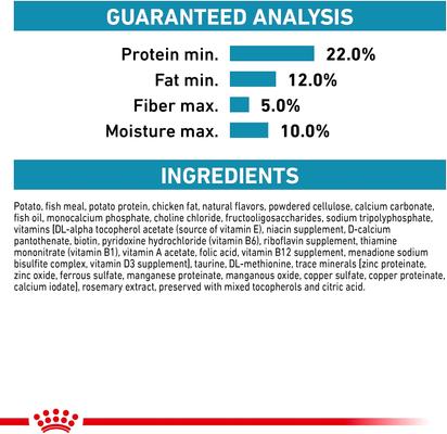 Show full view: Royal Canin Veterinary Diet Adult Selected Protein Potato & Whitefish Formula Dry Dog Food, 30.8-lb bag slide 8 of 11