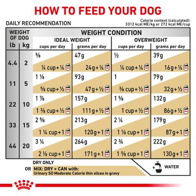 Show full view: Royal Canin Veterinary Diet Adult Urinary SO Moderate Calorie Dry Dog Food, 17.6-lb bag slide 9 of 12