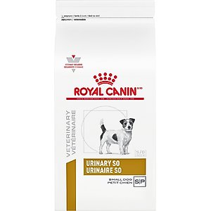 Royal Canin Veterinary Diet Adult Urinary SO Small Breed Dry Dog Food, 8.8-lb bag