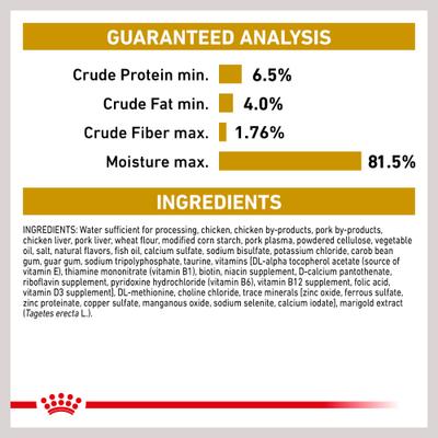Show full view: Royal Canin Veterinary Diet Adult Urinary SO Thin Slices in Gravy Canned Dog Food, 12.5-oz can, case of 24 slide 6 of 12