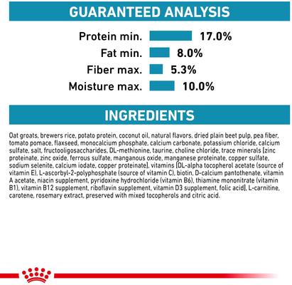 Show full view: Royal Canin Veterinary Diet Adult Vegetarian Dry Dog Food, 17.6-lb bag slide 8 of 11