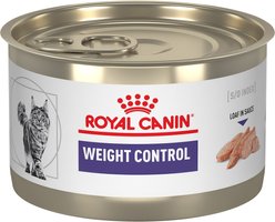 Royal Canin Veterinary Diet Weight Control Loaf in Sauce Wet Cat Food, 5.1-oz can, case of 24