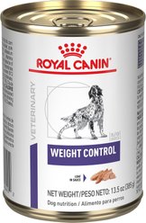 Royal Canin Veterinary Diet Adult Weight Control Loaf in Sauce Canned Dog Food, 13.5-oz can, case of 24