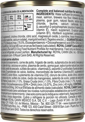 Show full view: Royal Canin Veterinary Diet Adult Weight Control Loaf in Sauce Canned Dog Food, 13.5-oz can, case of 24 slide 3 of 12