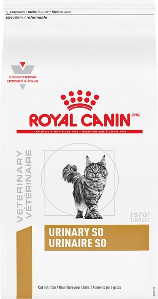 Show full view: Royal Canin Veterinary Diet Adult Urinary SO Dry Cat Food, 7.7-lb bag slide 1 of 12