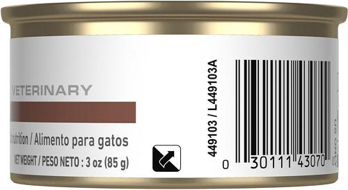 Show full view: Royal Canin Veterinary Diet Gastrointestinal Fiber Response Thin Slices in Gravy Wet Cat Food, 3-oz can, case of 24 slide 3 of 12