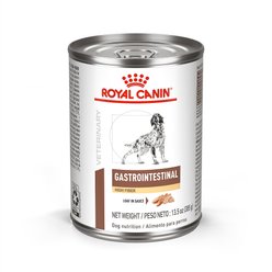 Royal Canin Veterinary Diet Gastrointestinal High Fiber Loaf in Sauce Wet Dog Food, 13.5-oz can, case of 24