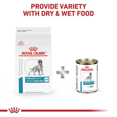 Show full view: Royal Canin Veterinary Diet Adult Hydrolyzed Protein HP Dry Dog Food, 25.3-lb bag slide 7 of 12