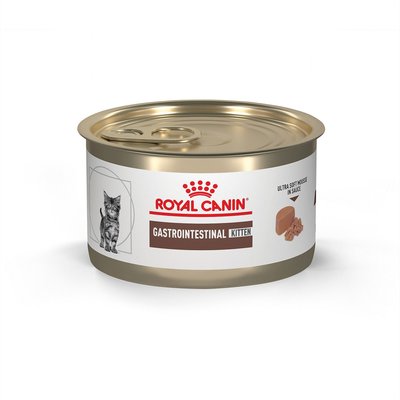 Royal Canin Veterinary Diet Royal Canin Veterinary Diet Kitten Gastrointestinal Ultra Soft Mousse in Sauce Canned Cat Food, 5.1-oz, case of 24