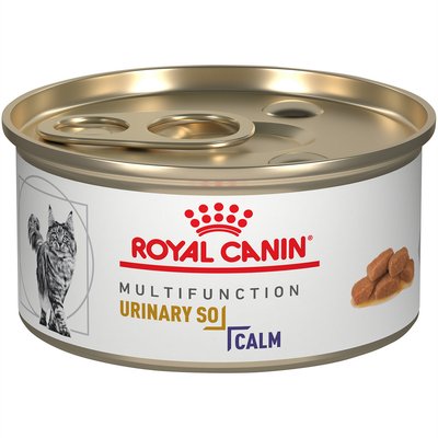 Royal Canin Veterinary Diet Royal Canin Veterinary Diet Multifunction Urinary + Calm Thin Slices in Gravy Wet Cat Food, 3-oz can, case of 24