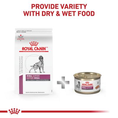 Show full view: Royal Canin Veterinary Diet Renal Support Early Consult Dry Dog Food, 17.6-lb bag slide 7 of 12