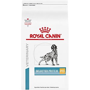 Royal Canin Veterinary Diet Adult Selected Protein Potato & Duck Formula Dry Dog Food, 25-lb bag