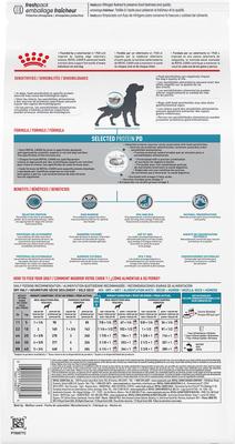 Show full view: Royal Canin Veterinary Diet Adult Selected Protein Potato & Duck Formula Dry Dog Food, 25-lb bag slide 3 of 11