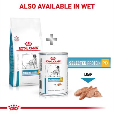 Show full view: Royal Canin Veterinary Diet Adult Selected Protein Potato & Duck Formula Dry Dog Food, 7.7-lb bag slide 7 of 11