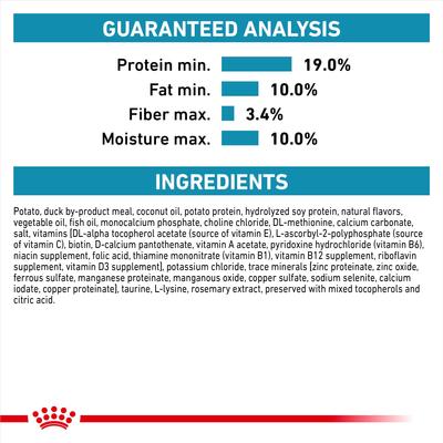 Show full view: Royal Canin Veterinary Diet Adult Selected Protein Potato & Duck Formula Dry Dog Food, 7.7-lb bag slide 8 of 11
